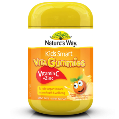 Keo kids smart Vita gummies vitamin c zinc 120 vien 1