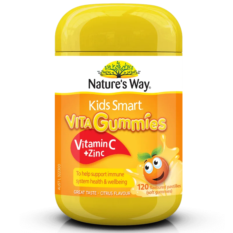 Keo kids smart Vita gummies vitamin c zinc 120 vien 1