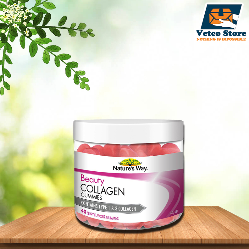 Kẹo nhai Beauty Collagen Nature Way 40 viên