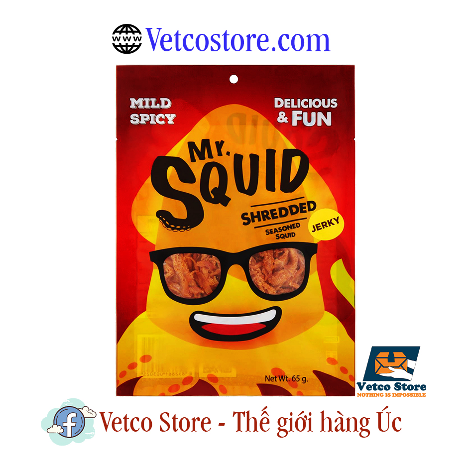 Khô Mực Mr SQUID 210g 2