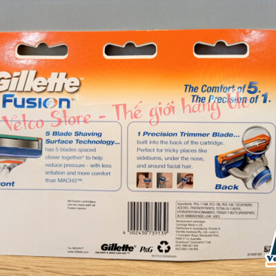 Lưỡi Dao Cạo Râu Gillette Fusion 8pcs 4