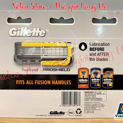 Lưỡi Dao Cạo Râu Gillette Fusion Proshield 8pcs 5