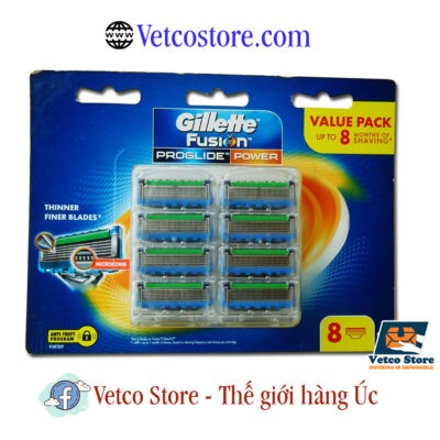 Lưỡi dao Gillette Fusion Proglide Power vỉ 8 cái 1