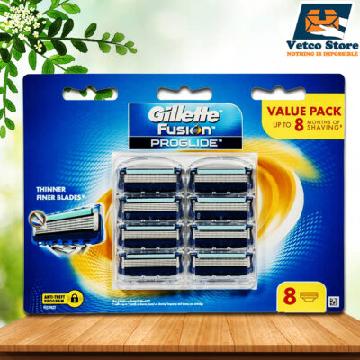Lưỡi Dao Cạo Râu Gillette Fusion Proglide (Vỉ 8 Lưỡi)