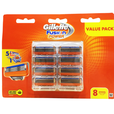 Lưỡi dao cạo râu Gillette Fusion Power Vỉ 8 lưỡi 2