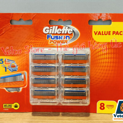 Lưỡi dao cạo râu Gillette Fusion Power Vỉ 8 lưỡi 4