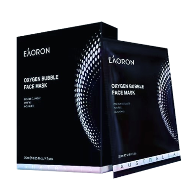 Mặt nạ giấy làm sạch Eaoron Oxygen Bubble Face Mask 7pcs 2
