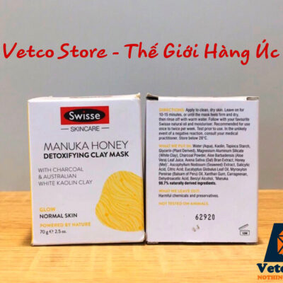 Mặt nạ thải độc Swisse Manuka Honey 70g 2