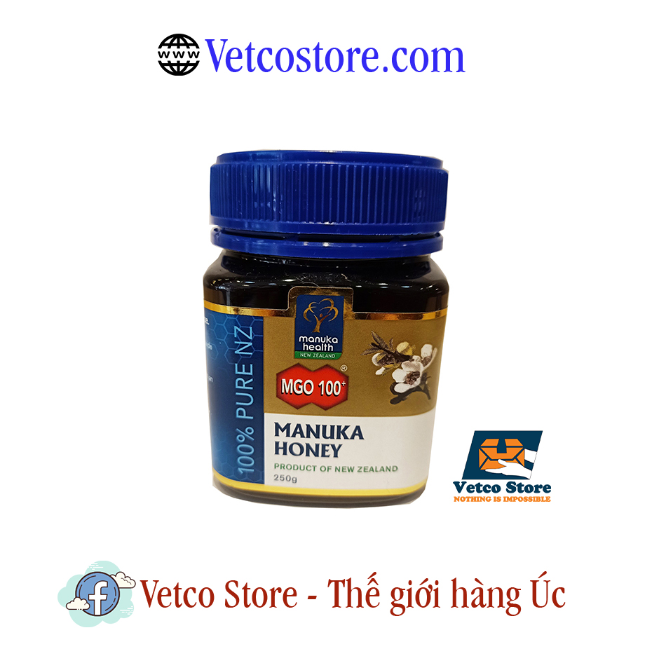 Mat ong Manuka MGO 100 250g 2