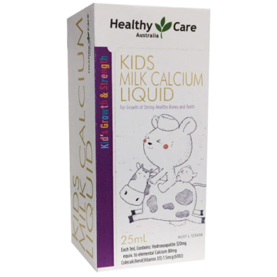 Milk Calcium Healthy Care dạng nước cho bé 25mL 1