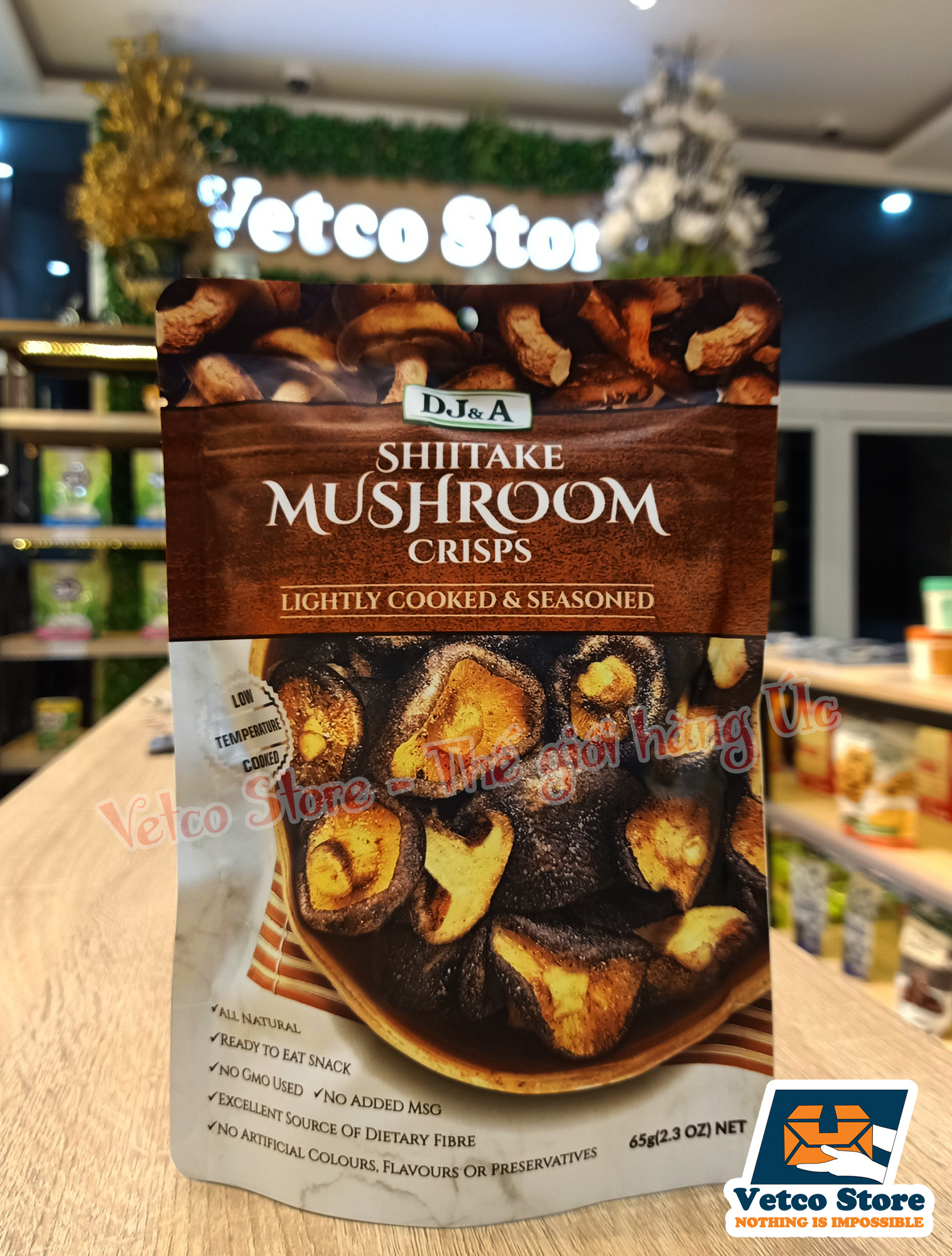 Nấm sấy giòn 65g 3