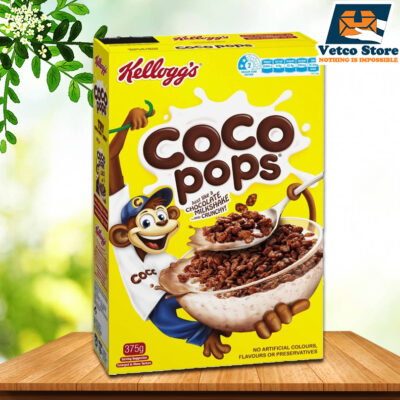 Ngũ cốc Kellogg Coco Pops vị Ca Cao 375g Úc