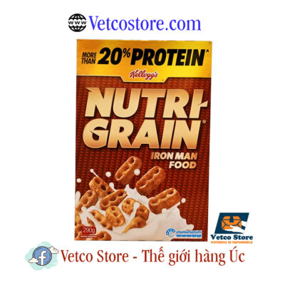 Ngũ cốc Kellogg Nutri grain 290g 4