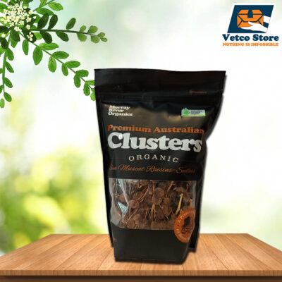 Nho khô cành hữu cơ Úc loại thượng hạng Premium Cluster 500gr