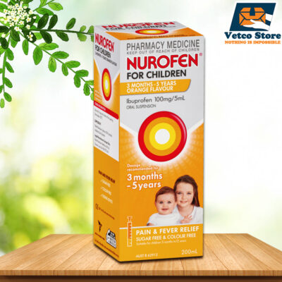 Nurofen Giảm Đau Hạ Sốt Cho Trẻ 3 tháng - 5 tuổi Vị Cam 200ml