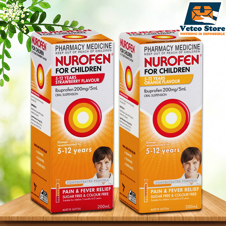 Nurofen 5 đến 12 tuổi 0