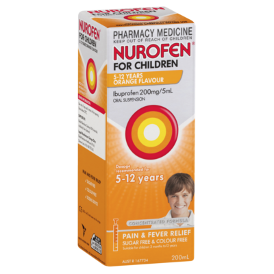 Nurofen 5 đến 12 tuổi vị cam 1