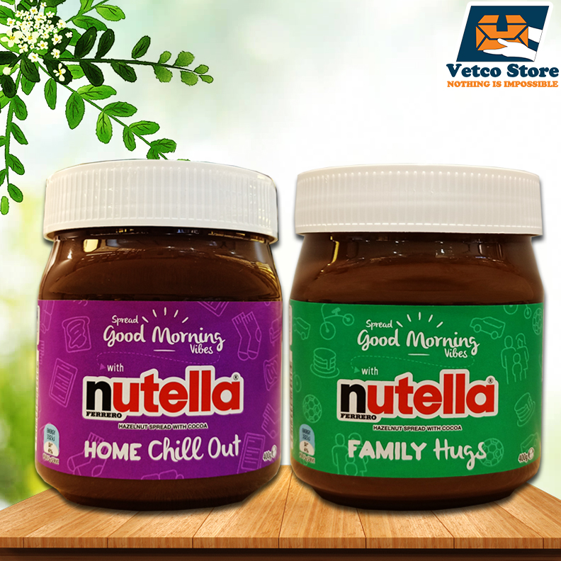 Bơ Hạt Phỉ Ca cao Nutella Ferrero 400g