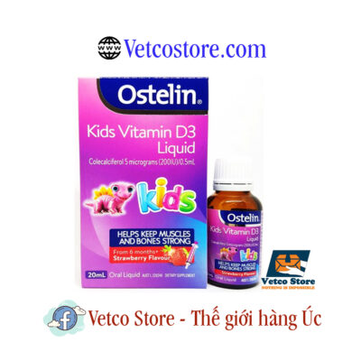 Oslelin kids vitamin d3 liquid 20ml 1