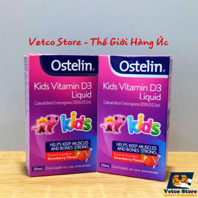 Oslelin kids vitamin d3 liquid 20ml 2