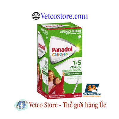 Panadol 1 đến 5 tuổi vị dâu 2