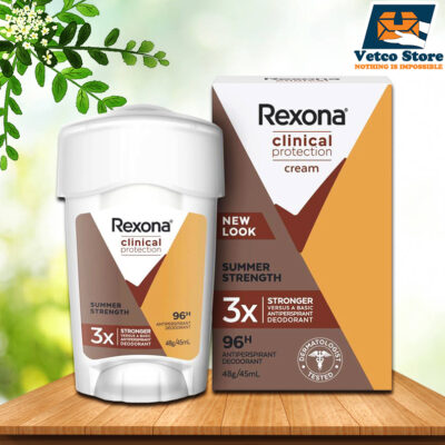 Sáp Khử Mùi Rexona Clinical Protection Cream Summer Strength 48g/45ml