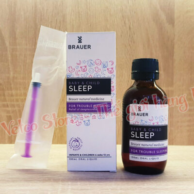 Siro giúp bé ngủ ngon Brauer Baby and Sleep 100ml 3