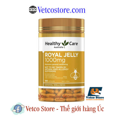 Sữa ong Chúa Healthy Care Royal Jelly 1000 365 viên 1