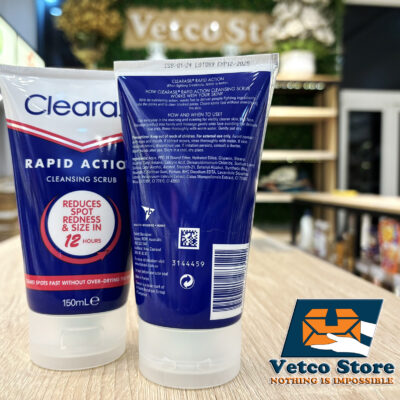 Sữa rửa mặt Clearasil Rapid Action Cleansing Scrub 150ml2