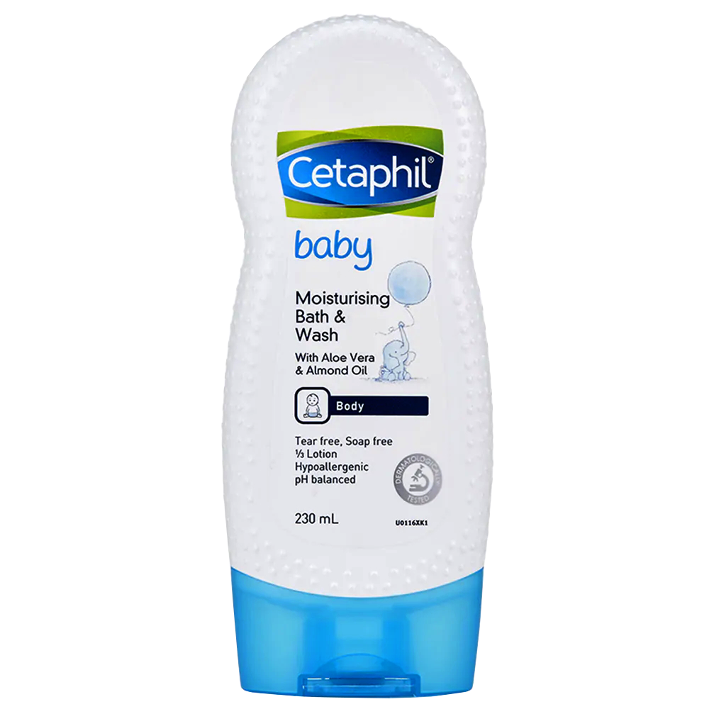 Sữa tắm Cetaphil Moisturizing Bath and Wash baby 230ml 1