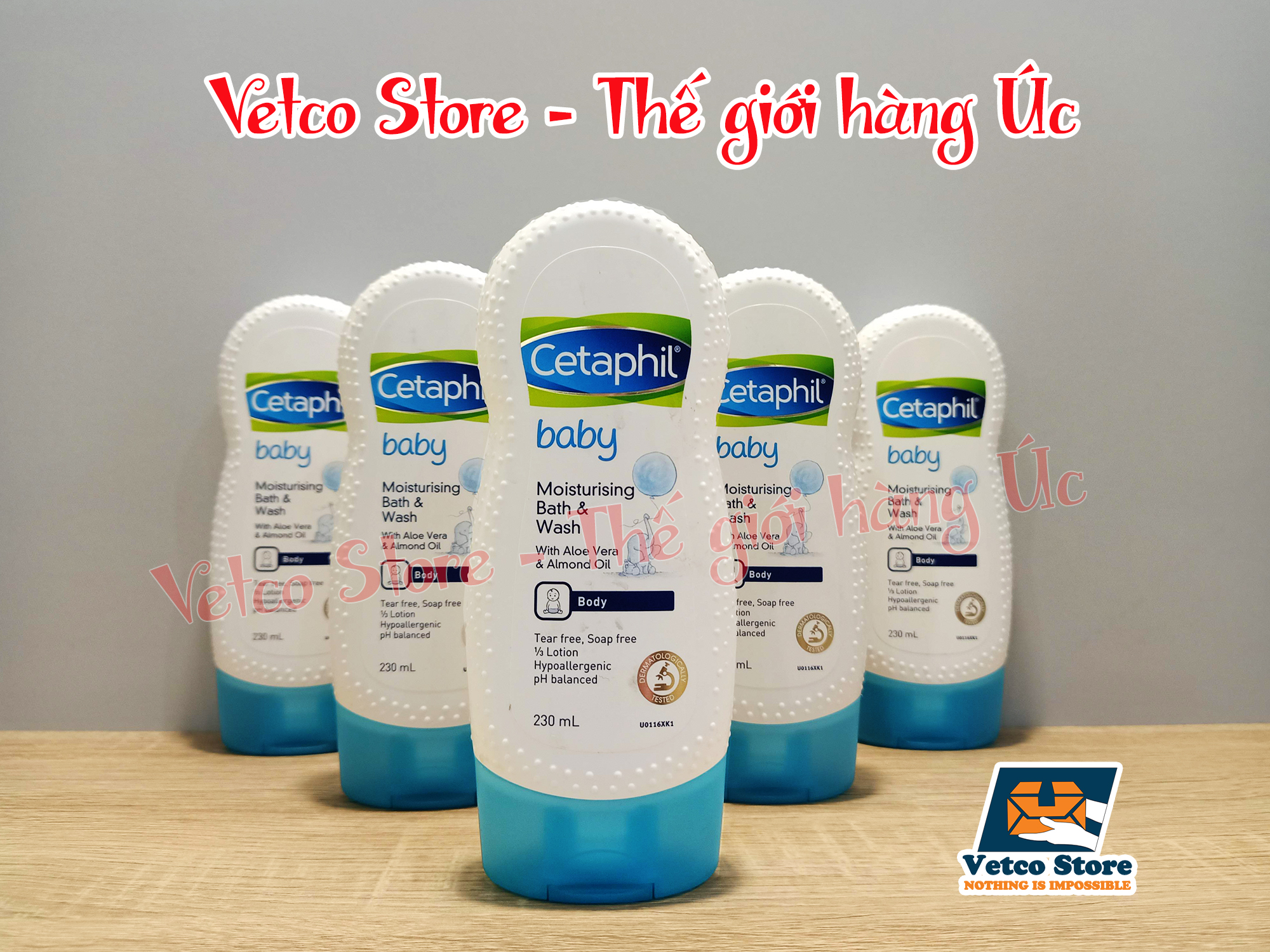Sữa tắm Cetaphil Moisturizing Bath and Wash baby 230ml 4