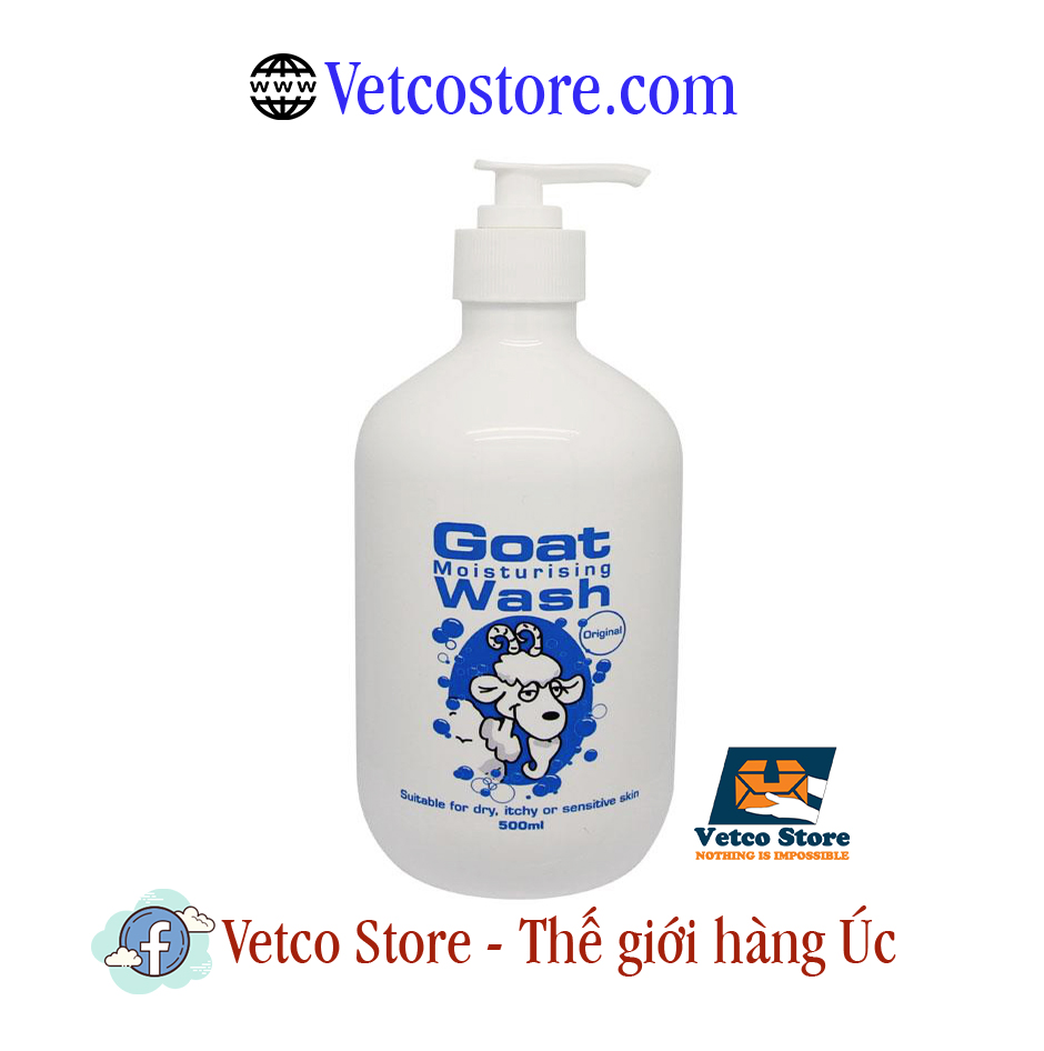 Sữa tắm Goat Moisturizing Original 500ml 1