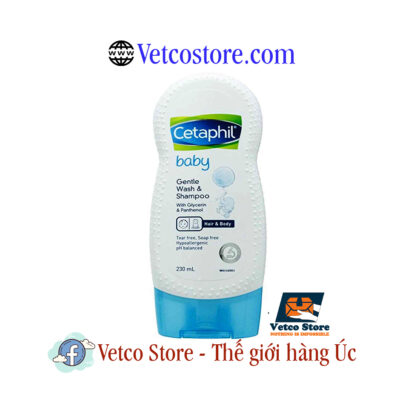Sua tam goi cho tre Cetaphil 230ml 1