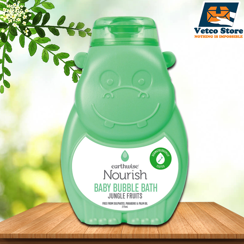Sữa tắm tạo bọt Earthwise mùi trái cây rừng 275ml