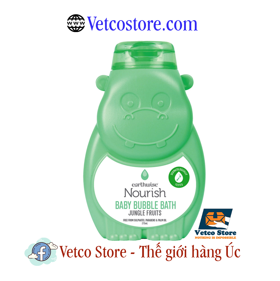 Sữa tắm tạo bọt Earthwise mùi trái cây rừng 1