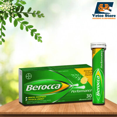 Viên Sủi Berocca Vị Cam & Xoài Tuýp/15 viên
