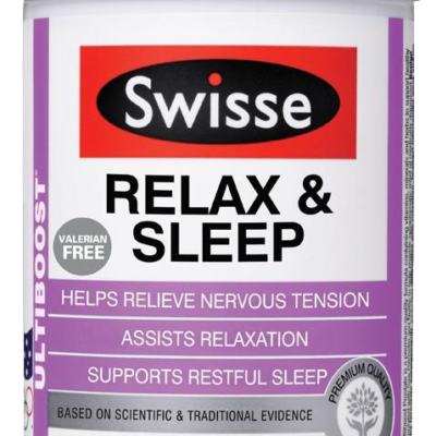 Swisse Relax and Sleep 60 viên 1
