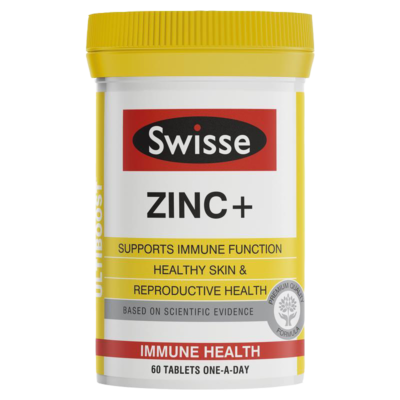 Swisse Ultiboost Zinc 60 vien 1