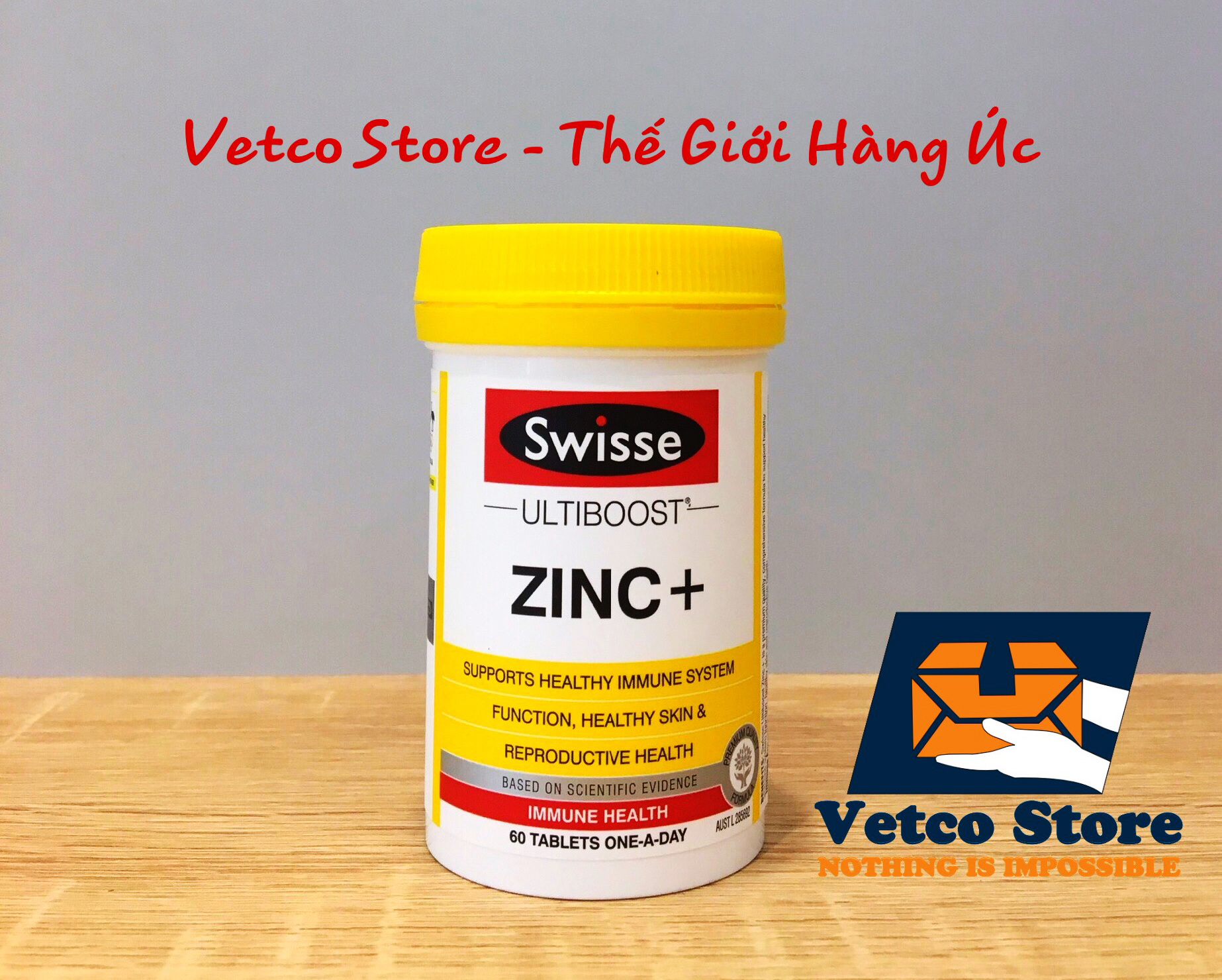 Swisse Ultiboost Zinc 60 vien 2