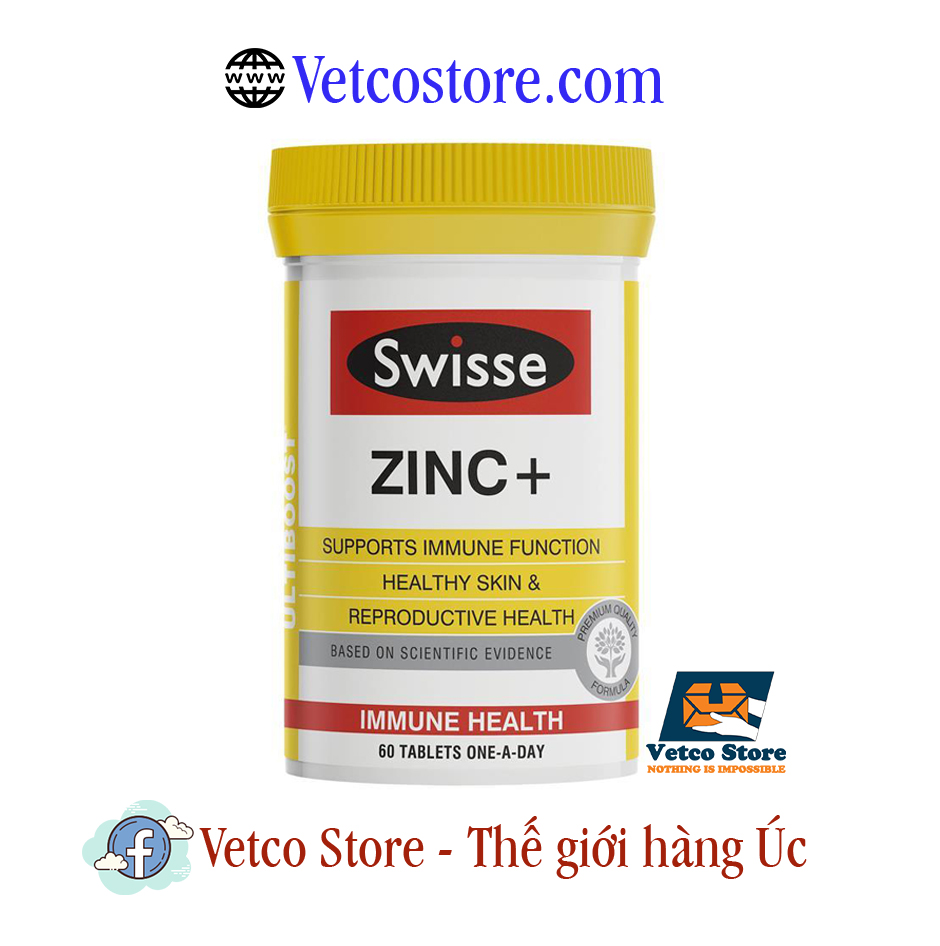 Swisse Ultiboost Zinc 60 vien 4
