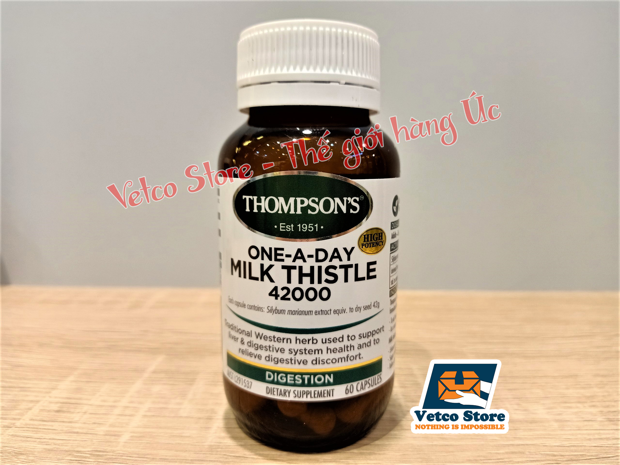 Thompson Oneaday Milk Thistle 42000 60 viên 2