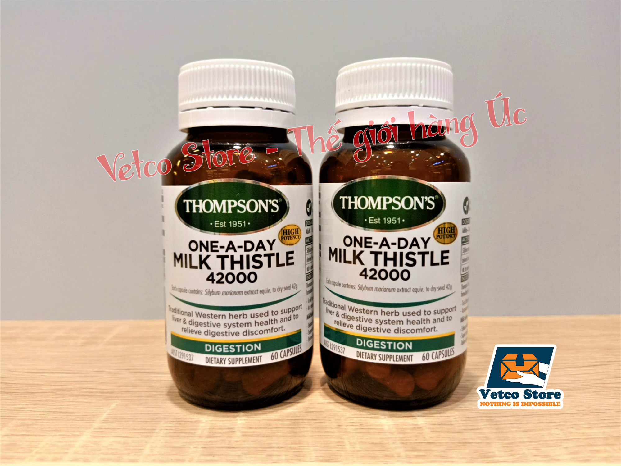 Thompson Oneaday Milk Thistle 42000 60 viên 4