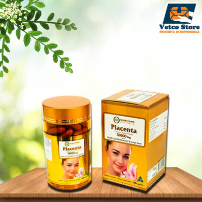 Viên nhau thai cừu Placenta 50.000mg Golden Health 100 viên