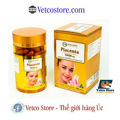 Viên nhau thai cừu Placenta 50000mg 2