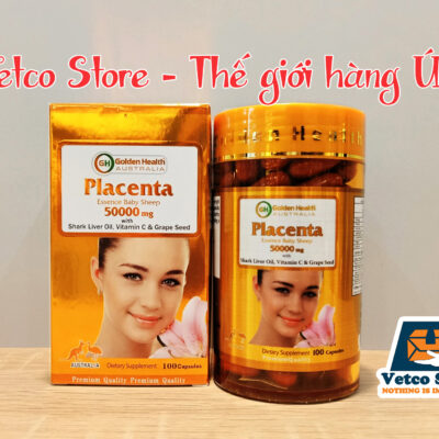 Viên nhau thai cừu Placenta 50000mg 4