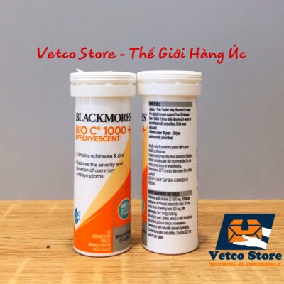 Viên sủi vitamin C 1000 Blackmores 10v 2