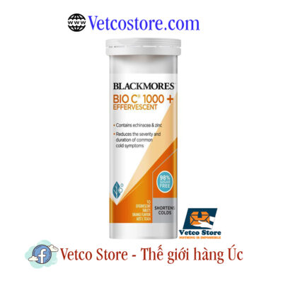 Viên sủi vitamin C 1000 Blackmores 10v 4