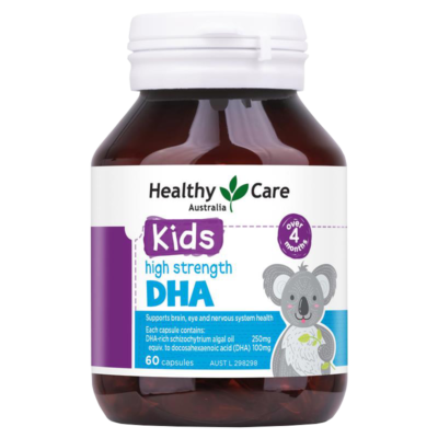 Viên uống DHA Healthy Care high strength cho bé 60v 1