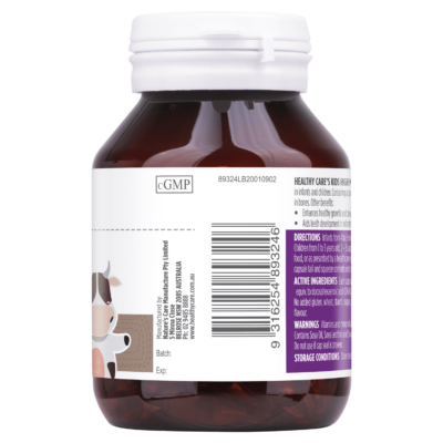 Viên uống Milk Calcium Healthy care cho bé 60 viên 3