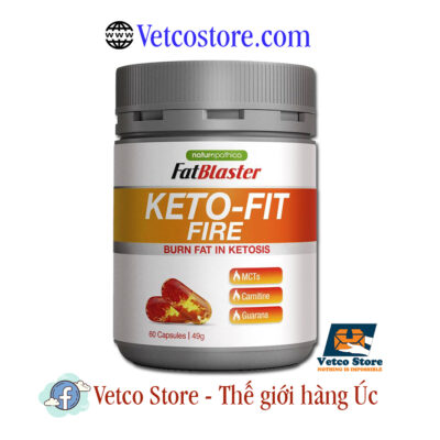 Viên uống hỗ trợ giảm cân FatBlaster Keto Fit Fire 60 viên 1